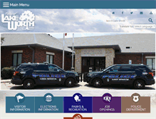 Tablet Screenshot of lakeworthtx.org
